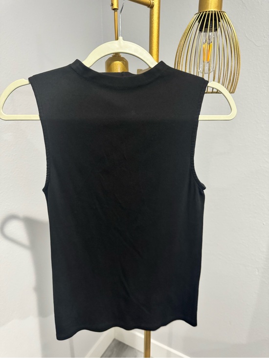 Everlane Tops - Everlane Black Sleeveless Mock Neck Tank